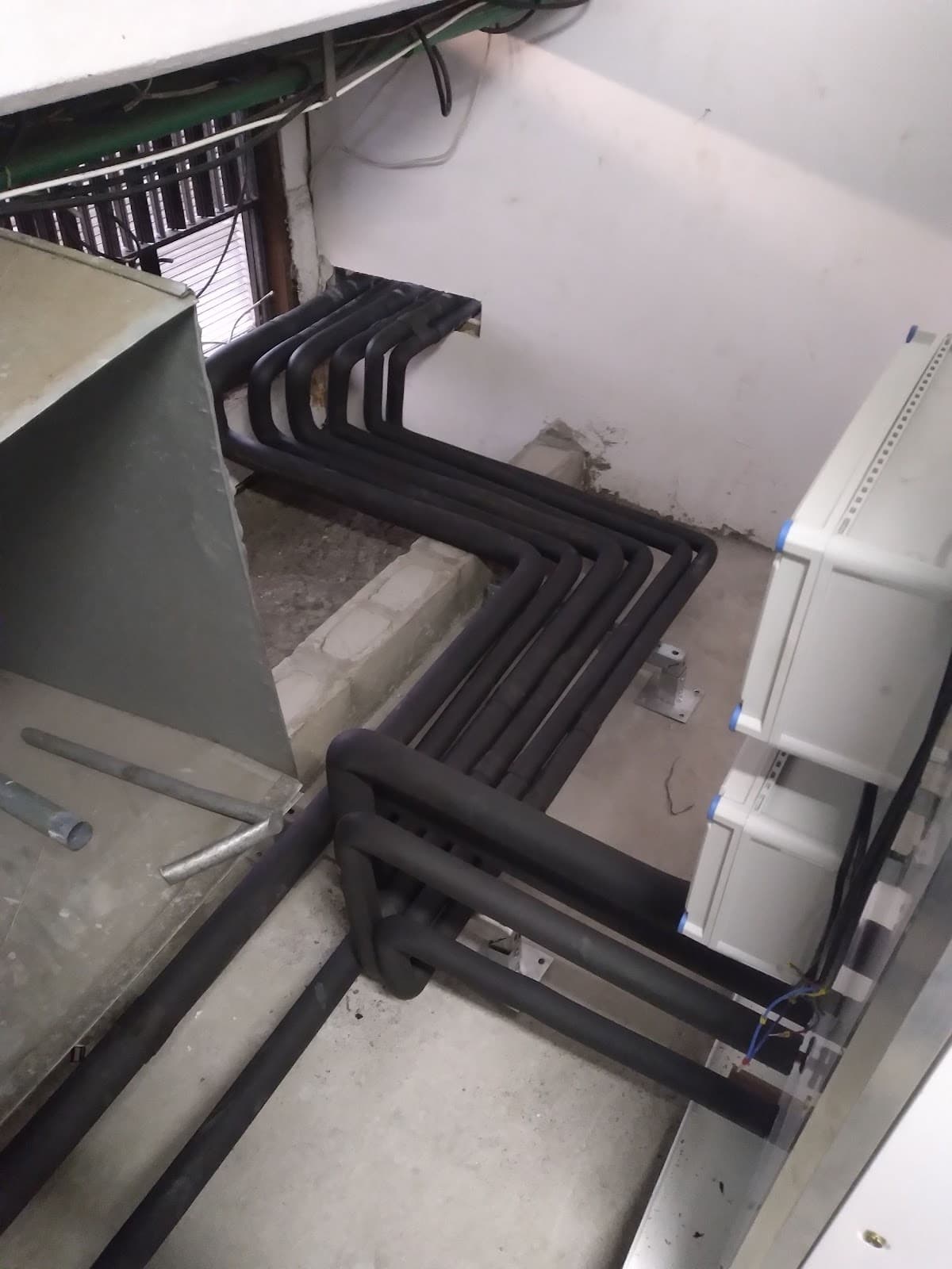 Infraestrutura técnica para sistema de climatização